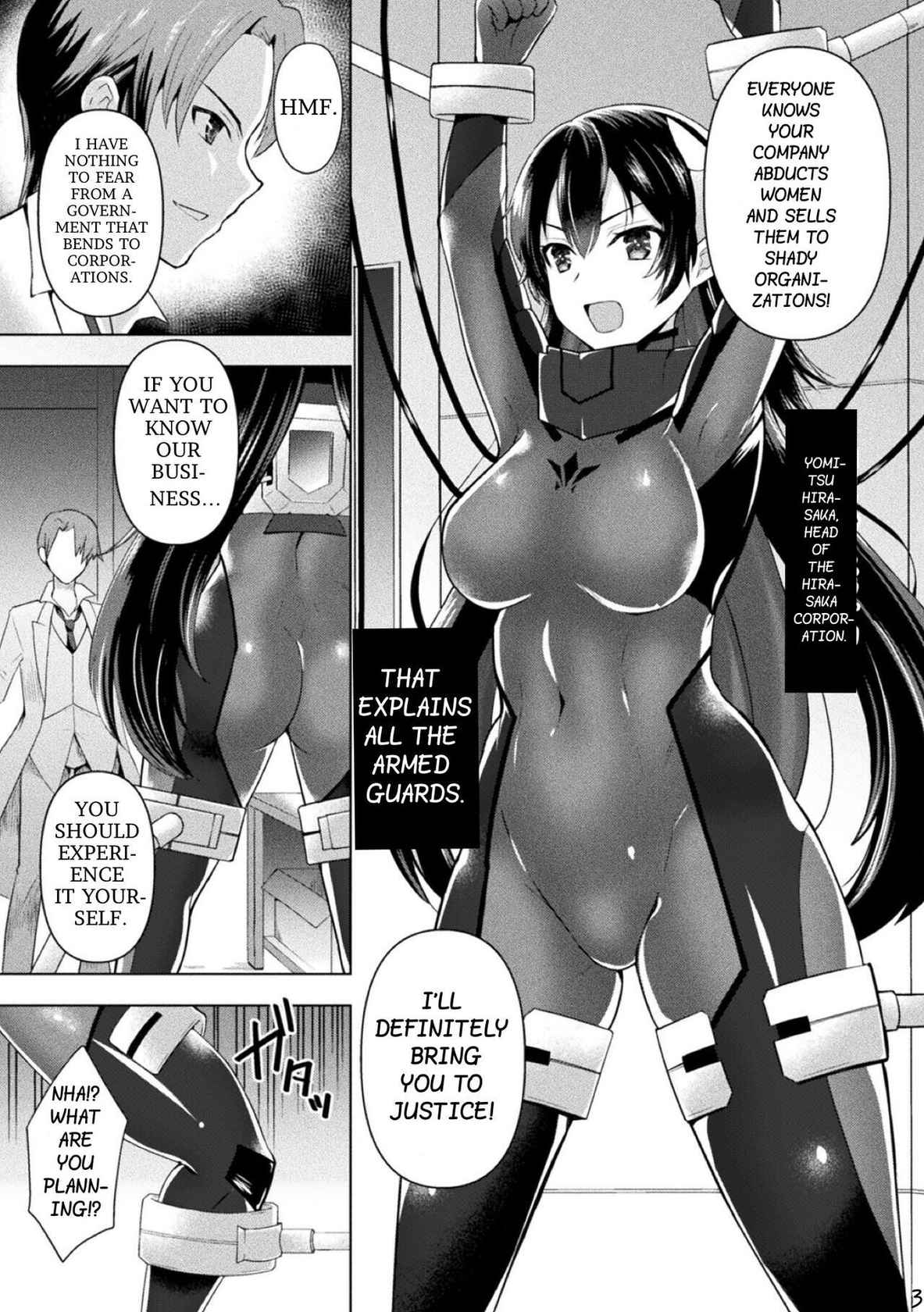 (Tenro Aya) Inspector Mizuki 2.0: The Bitch Who Fell To Modification Training (2D Comic Magazine Kikaikan Akuochi Ryoujoku Machine ni Kusshi Ochiru Seigi no Heroine Vol. 2) [English] [Digital]