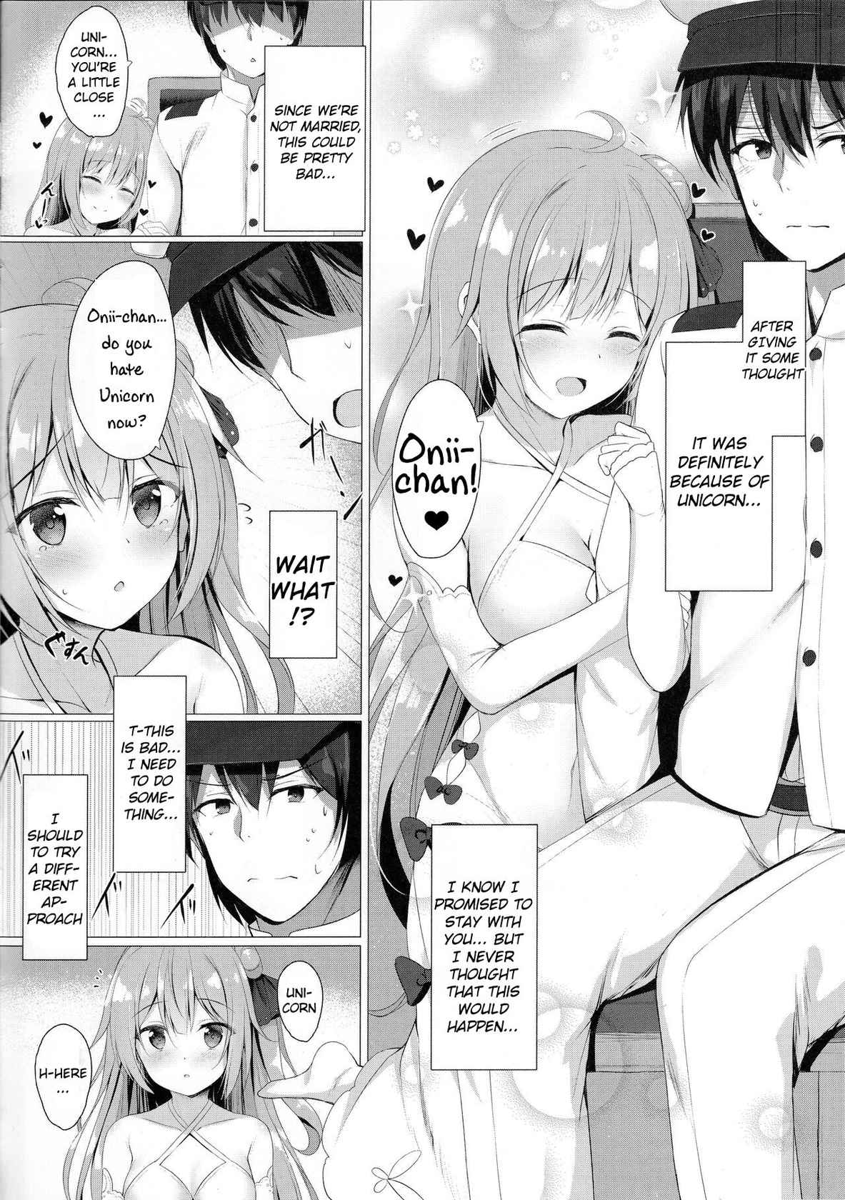 (C95) [Twilight Road (Tomo)] Sawatte, Onii-chan...!! (Azur Lane) [English]