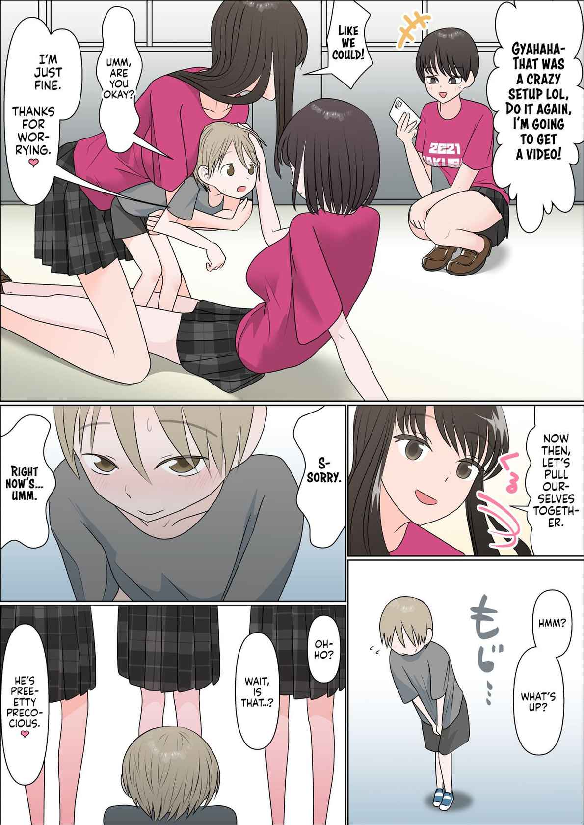 [garasuhokou] I Got my Balls Drained Dry by my Older Brother's Classmates When I Went to the School Festival | Gakusai ni Ittara Ani no Dokyusei ni Koppidoku Shiborareta Hanashi [English] [FTL] [Digital]