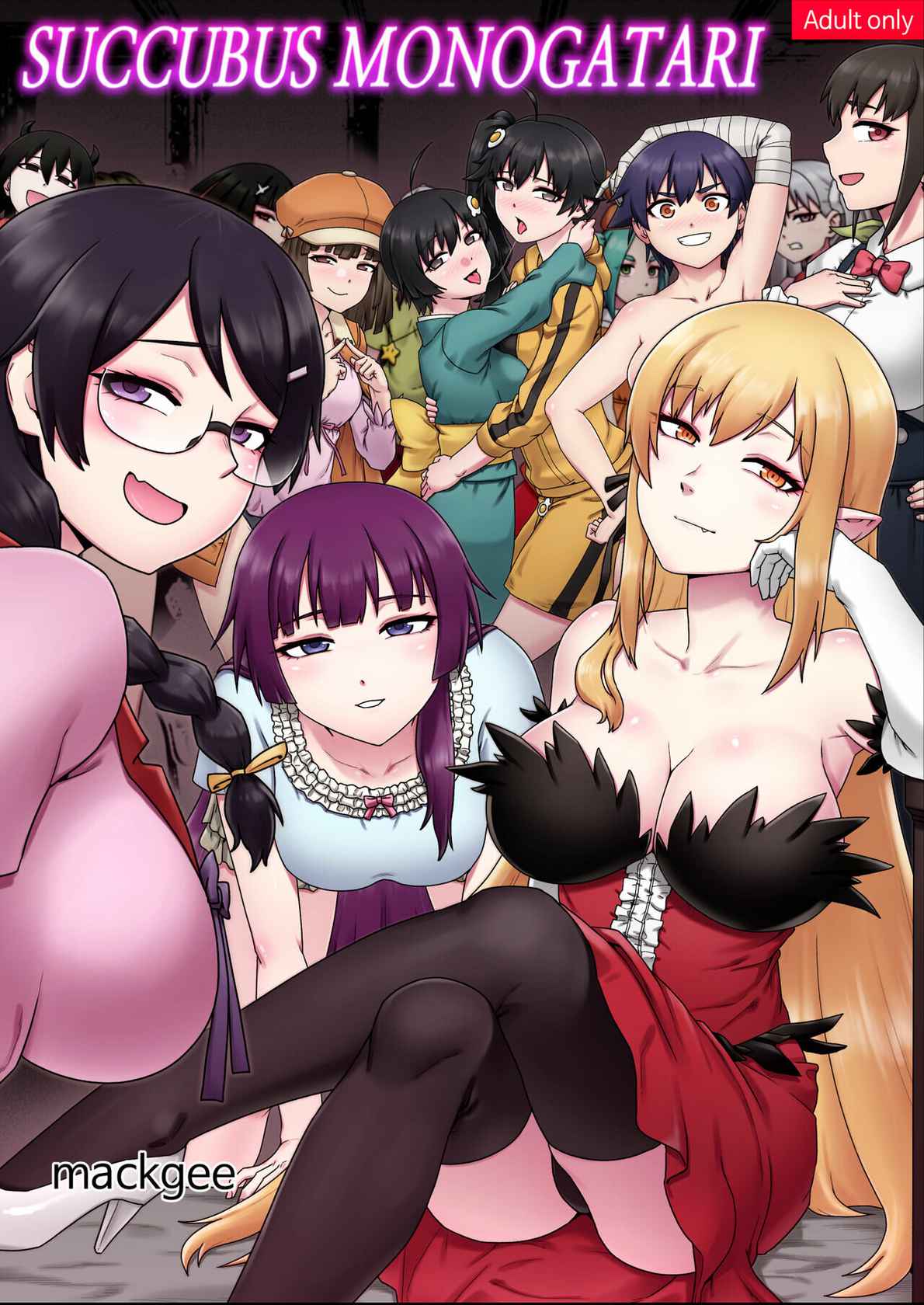 [Mackgee] SUCCUBUS MONOGATARI (Bakemonogatari) [Spanish] [Decensored]