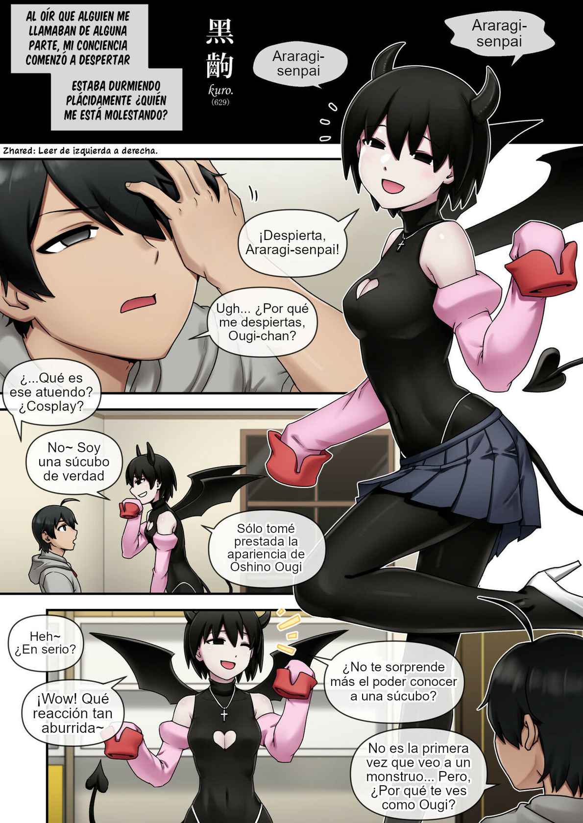 [Mackgee] SUCCUBUS MONOGATARI (Bakemonogatari) [Spanish] [Decensored]