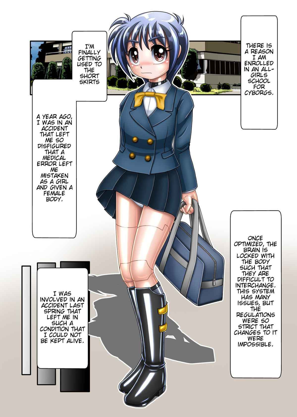 [Cyber F] TS Cyborg Mako-chan [English]