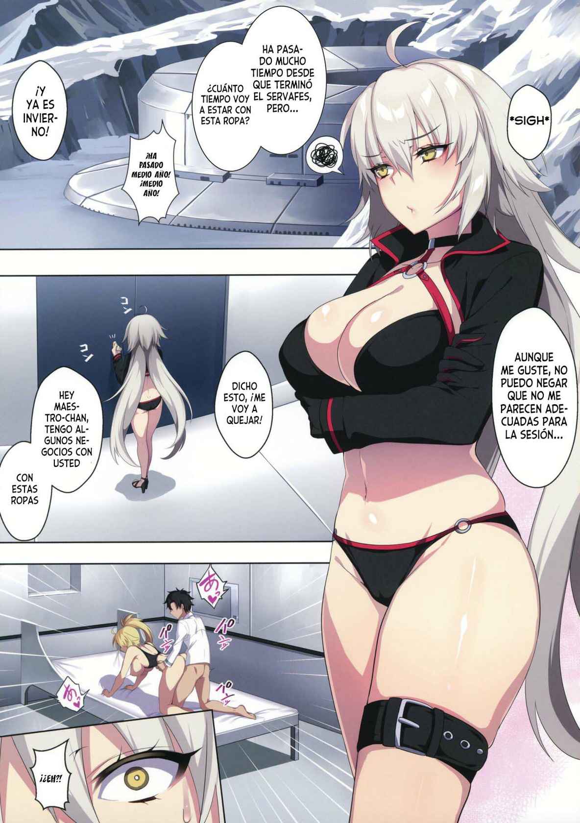 (C97) [Puu no Puupuupuu (Puuzaki Puuna)] Jeanne Alter wa Maryoku Kyoukyuu o Shitai!? (Fate/Grand Order) [Spanish]