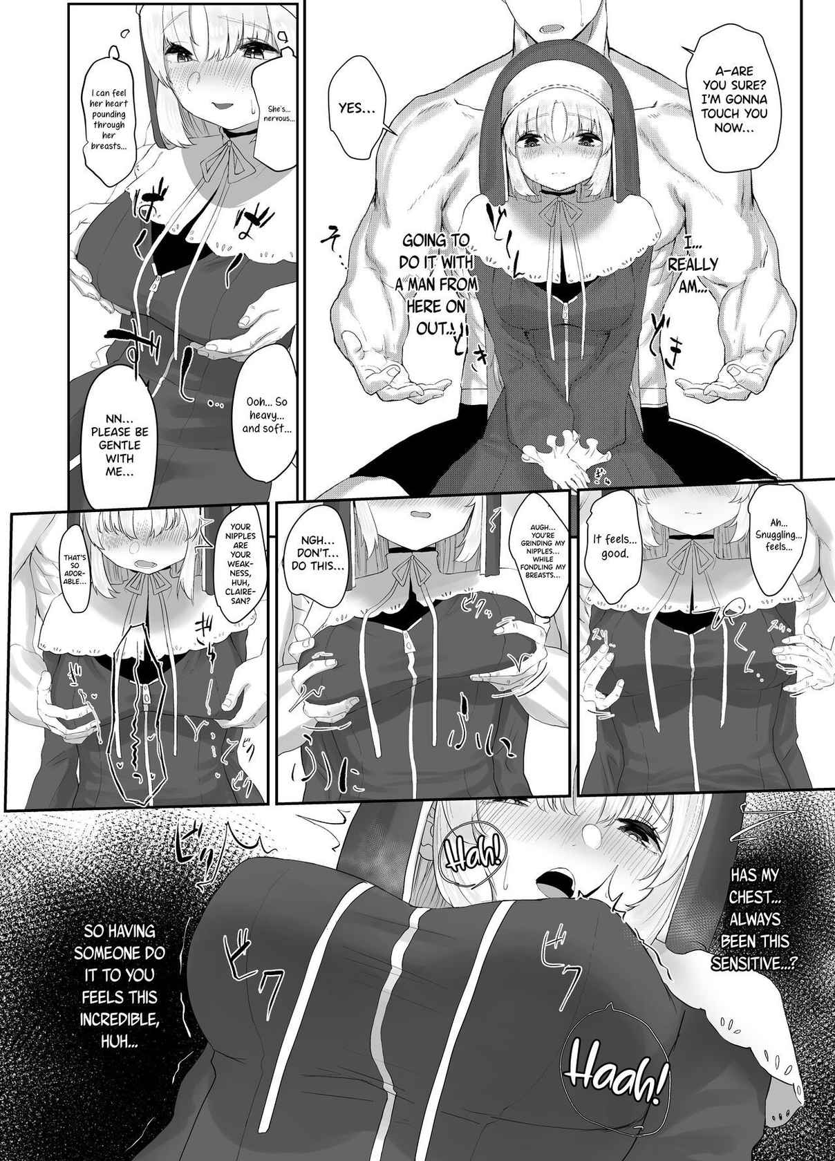 [Kawaraya-Koubou (Kawaraya)] Sister Cleaire no Seiso to Yokubou | A Seiso and Lustful Sister Cleaire (Sister Cleaire) [English] [DKKMD Translations] [Digital]