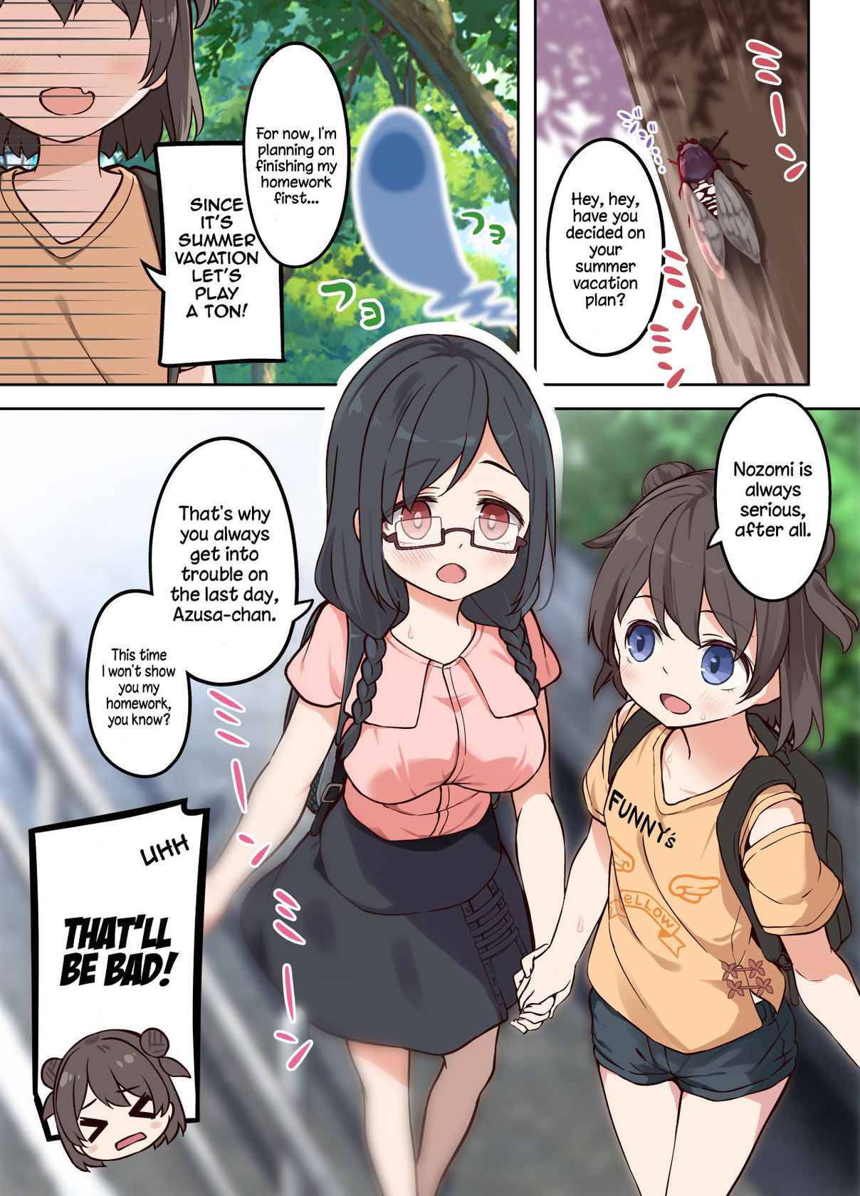 [Hairu Nukemichi (Arubento, Siina Yuuki)] Hyoui Osen de Yuri Ecchi | Lesbian Sex through Corrupting Possession [English]