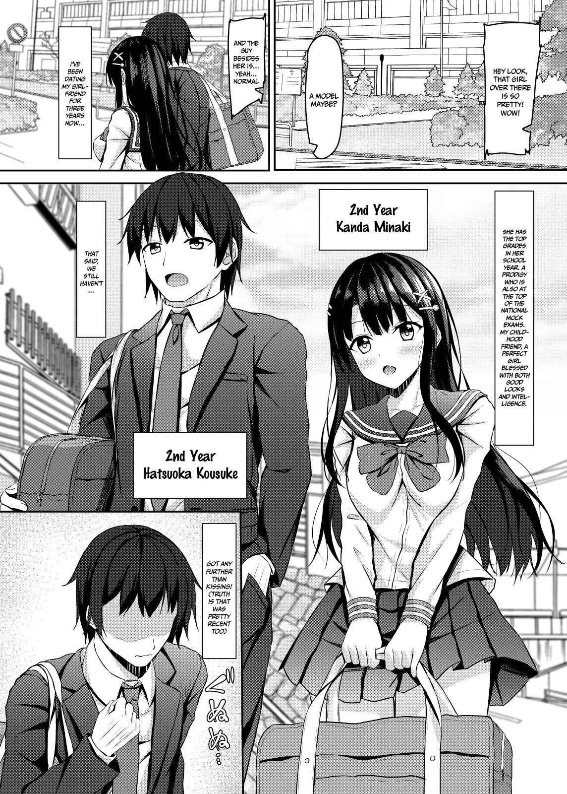 [Akanagi (Aikawa Tatsuki)] Saishoku Kenbi de Hazukashigariya na jk to Hatsu H made | The First of an Embarrassed Highschool Girl Blessed With Both Brains and Beauty [English] {Doujins.com} [Digital]