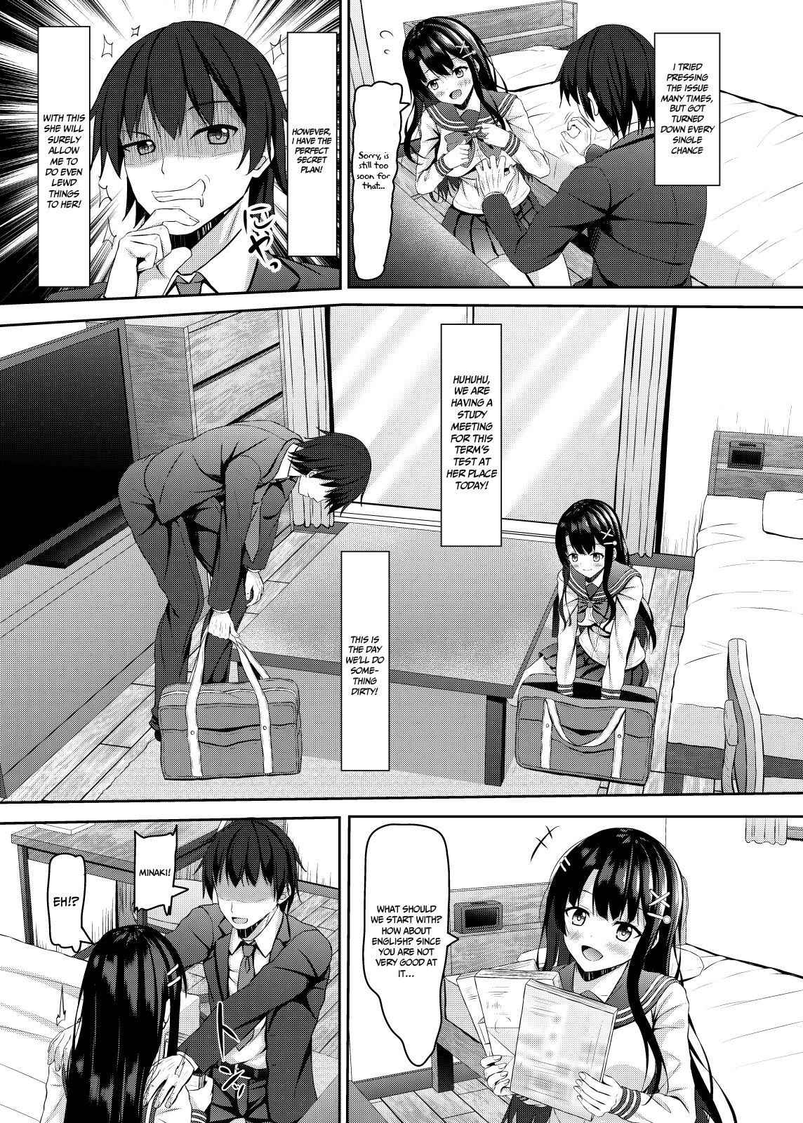 [Akanagi (Aikawa Tatsuki)] Saishoku Kenbi de Hazukashigariya na jk to Hatsu H made | The First of an Embarrassed Highschool Girl Blessed With Both Brains and Beauty [English] {Doujins.com} [Digital]