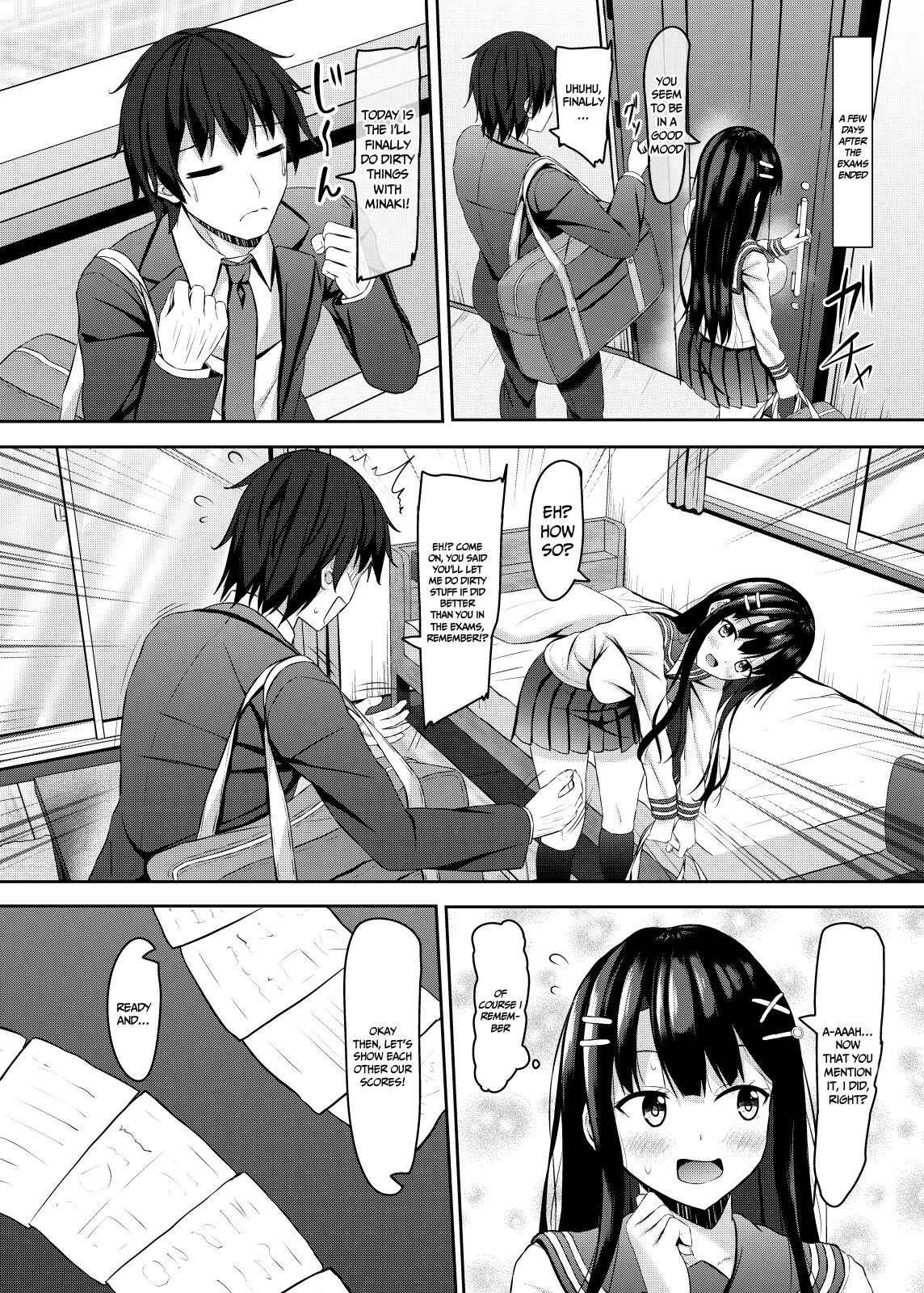 [Akanagi (Aikawa Tatsuki)] Saishoku Kenbi de Hazukashigariya na jk to Hatsu H made | The First of an Embarrassed Highschool Girl Blessed With Both Brains and Beauty [English] {Doujins.com} [Digital]