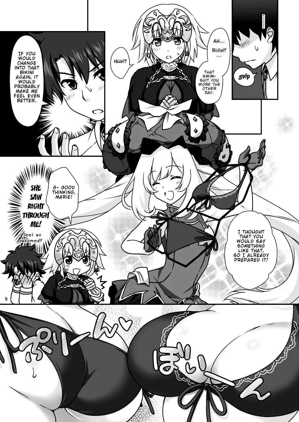 [Marimo-ya (Mori Marimo)] Jeanne & Marie Mizugi de Gohoushi | Jeanne's & Marie's Swimsuit Service (Fate/Grand Order) [English] [Lakshmi-Translations] [Digital]