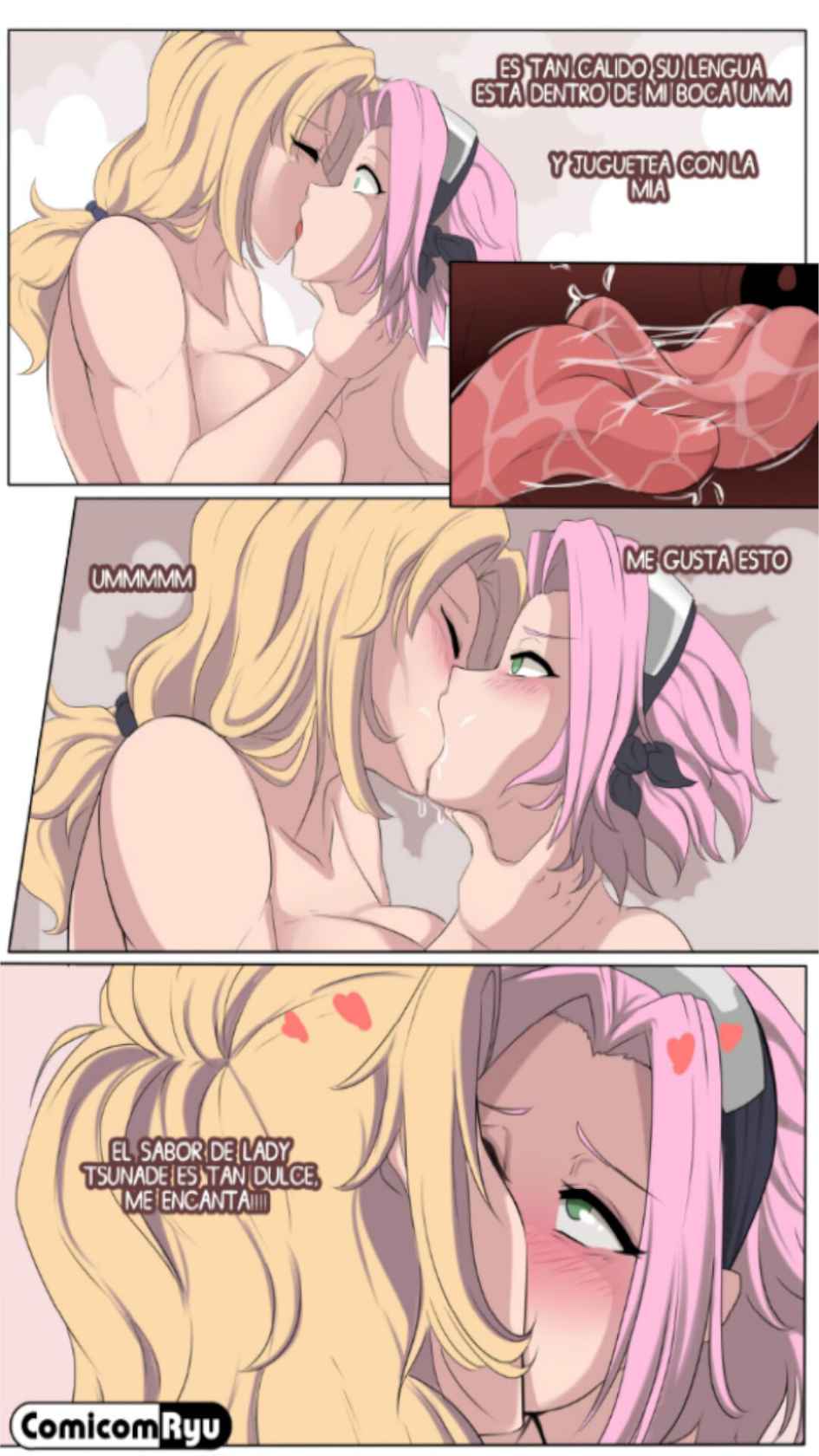 Tsunade X Sakura [Comicomryux] [Spanish]