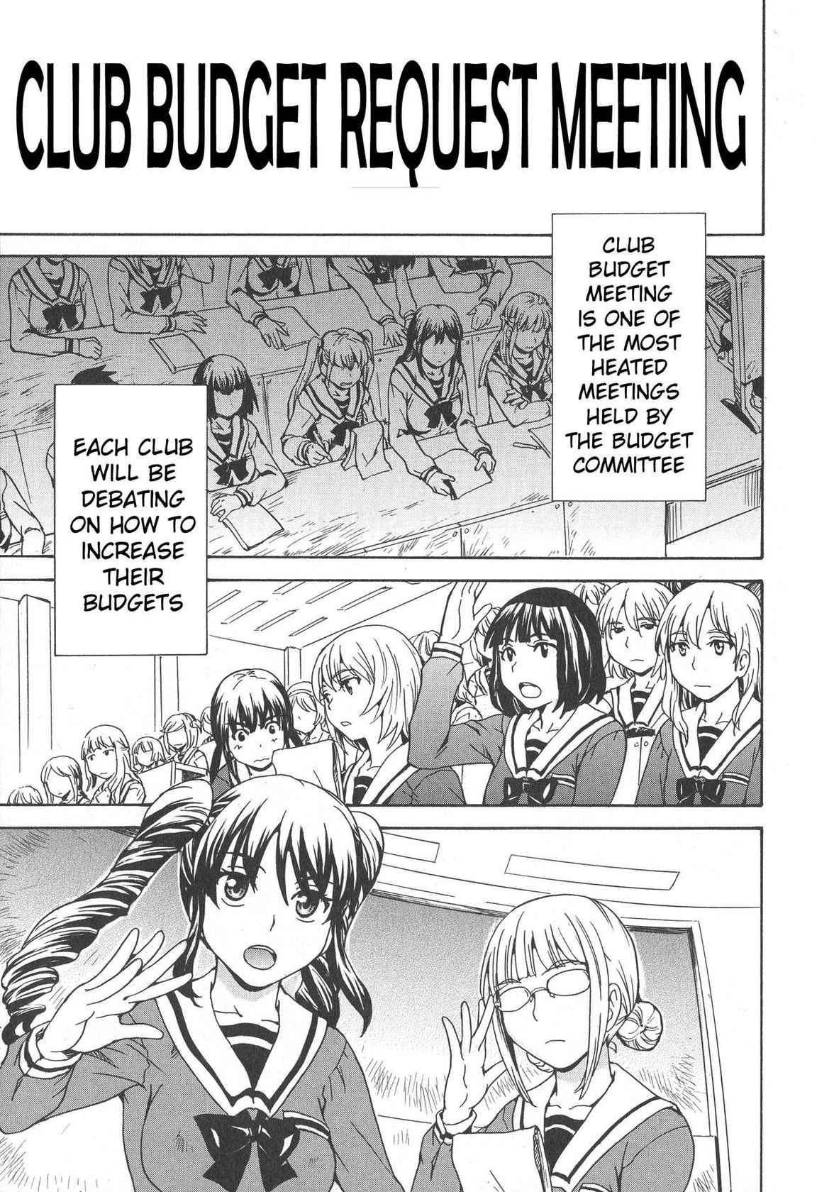 Calendula Girls Student Council! Club Budget Request Meeting Story Part 1 (L -Ladies & Girls Love- 08) [English]