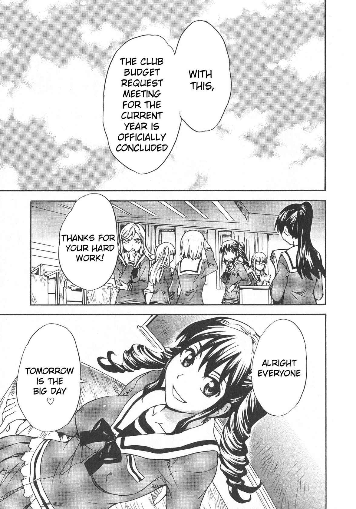 Calendula Girls Student Council! Club Budget Request Meeting Story Part 1 (L -Ladies & Girls Love- 08) [English]