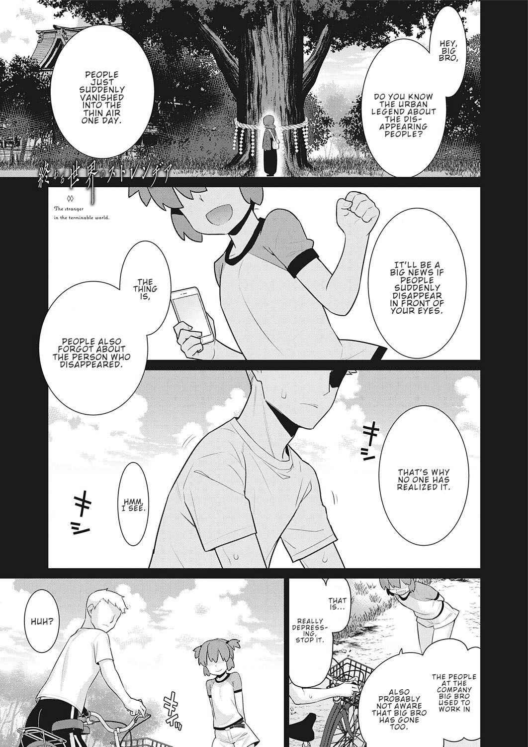 [Yaya Hinata] Owaru Sekai no Stranger | The Stranger in the Terminable World (COMIC ExE 31) [English] [ConTL] [Digital]