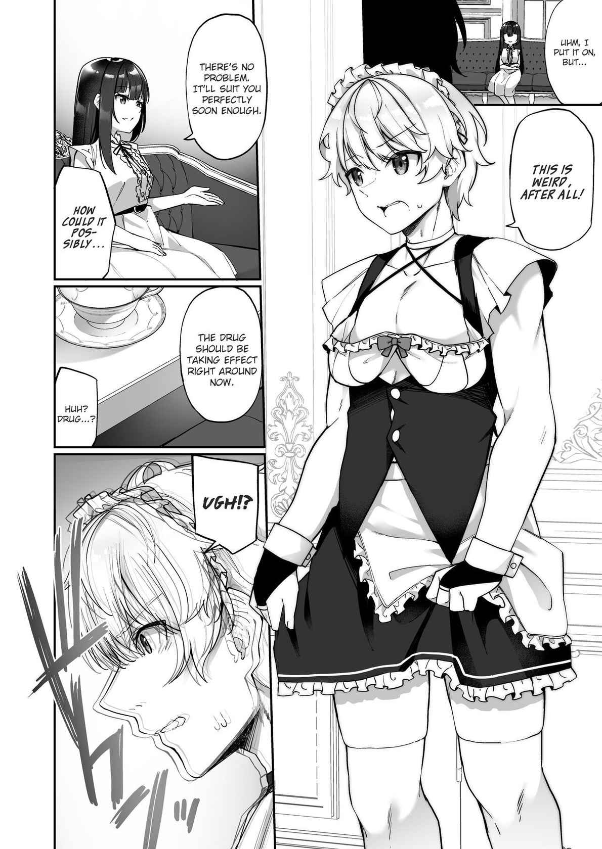 [Amuai Okashi Seisakusho (Kanmuri, HNZM)] Seishori Maid ni Sareta Ore [English] [brolen]