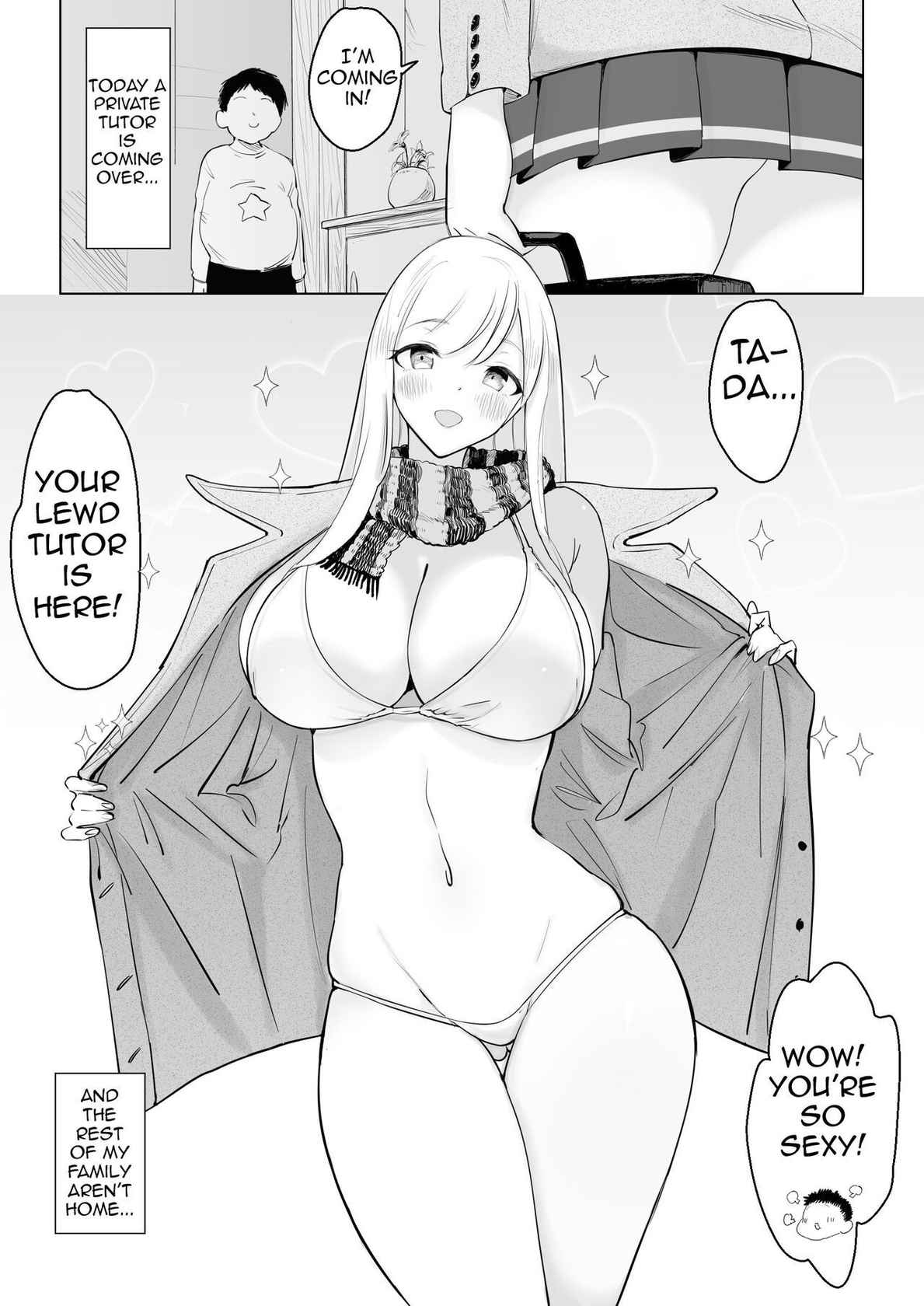 [Gensou Pump (Fukumoto Masahisa)] Fuyu wa Katei Kyoushi no Onee-san to Hokahoka Ofuton de Ecchi shiyou ne | This Winter I'm Getting Warm And Lewd Under The Futon With With My Private Tutor [English] {Doujins.com} [Digital]