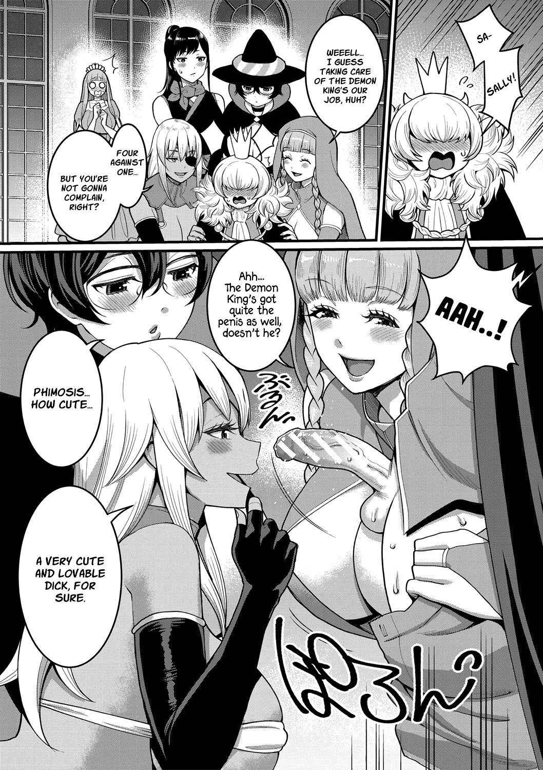 [Agata] ChinTrai Quest V ~Boku to Inma to Chijo-tachi to Orowareshi Himegimi~ | Dick Training Quest V ~Me, The Succubus, Some Perverted Women, and a Cursed Princess~ [English] [Digital]