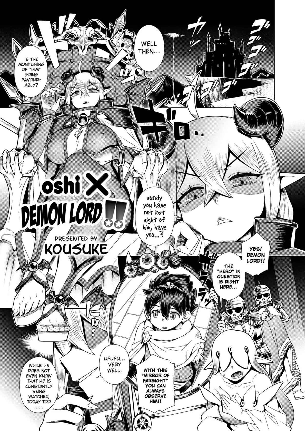 [Kousuke] Oshi Kake Maou-sama!! | Oshi X Demon Lord!! [English] [Digital]