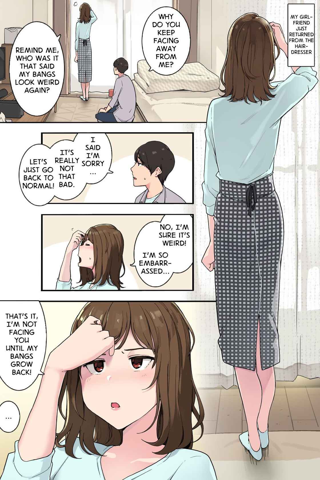 [Wakamatsu] Fukigen de Sunechatteru Kanojo to Nakanaori Shinai mama Sex Suru Hi | Having Sex With My Girlfriend While She’s Upset With Me [English]