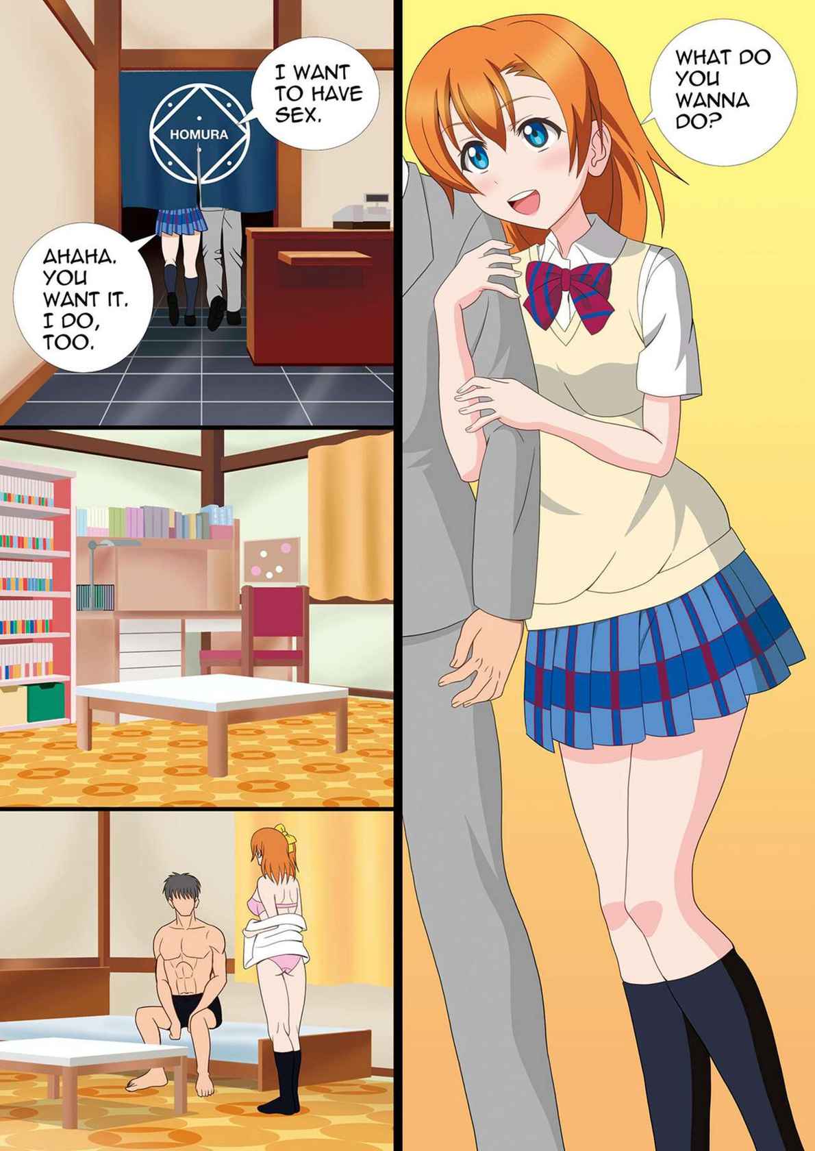 [MagicalFlight (Juujou Tatami)]  Honoka to Enkou shiyou yo | The Paid Dating Girl Honoka (Love Live!) [English] [Digital]