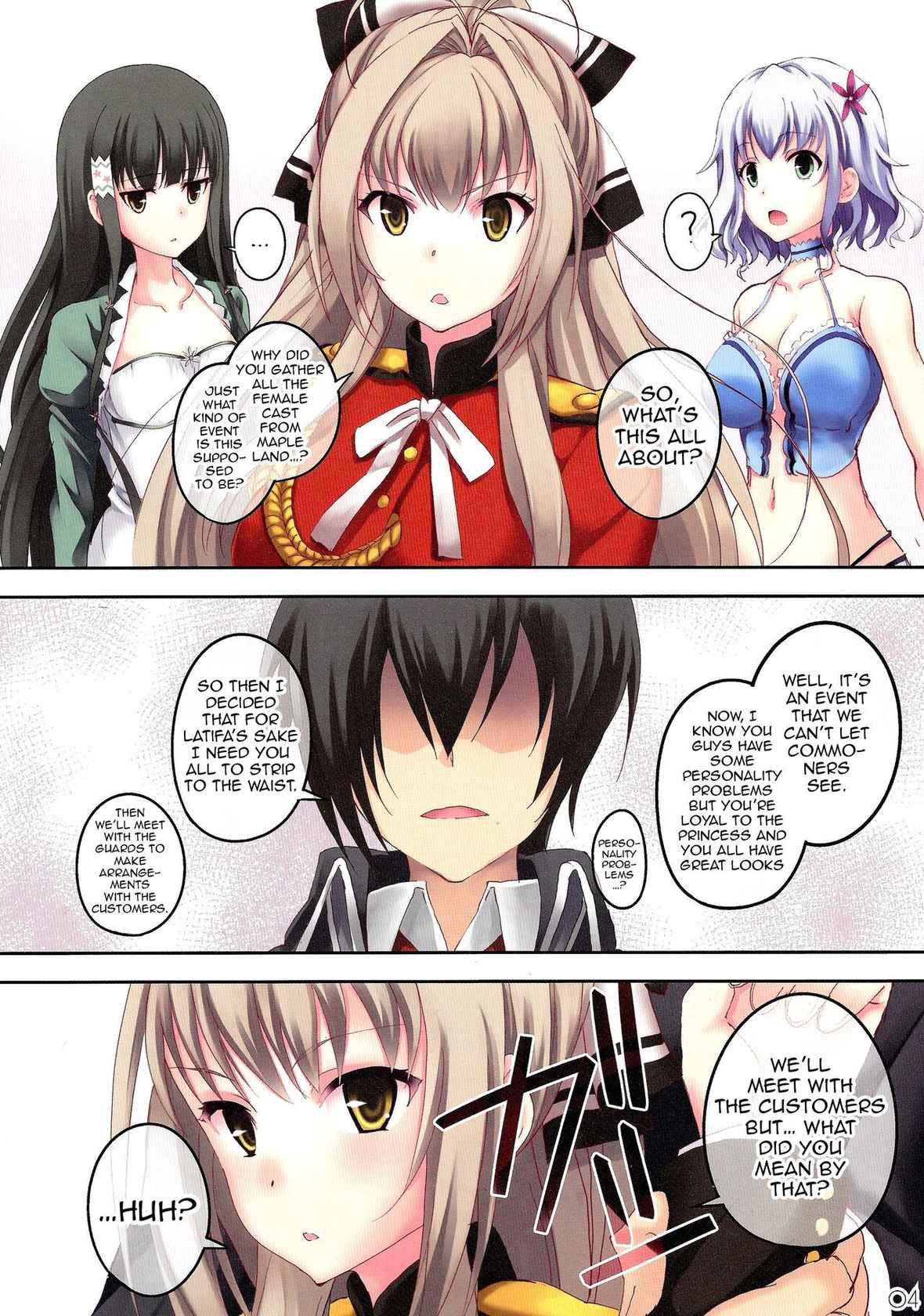 (SC65) [Seven Days Holiday (Shinokawa Arumi, Koga Nozomu)] My Beautiful Dark Deranged Fantasy! (Amagi Brilliant Park) [English] {doujin-moe.us}