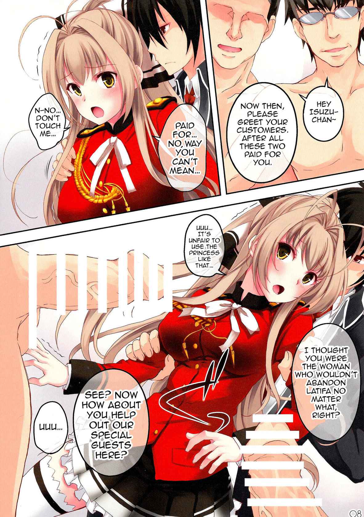 (SC65) [Seven Days Holiday (Shinokawa Arumi, Koga Nozomu)] My Beautiful Dark Deranged Fantasy! (Amagi Brilliant Park) [English] {doujin-moe.us}