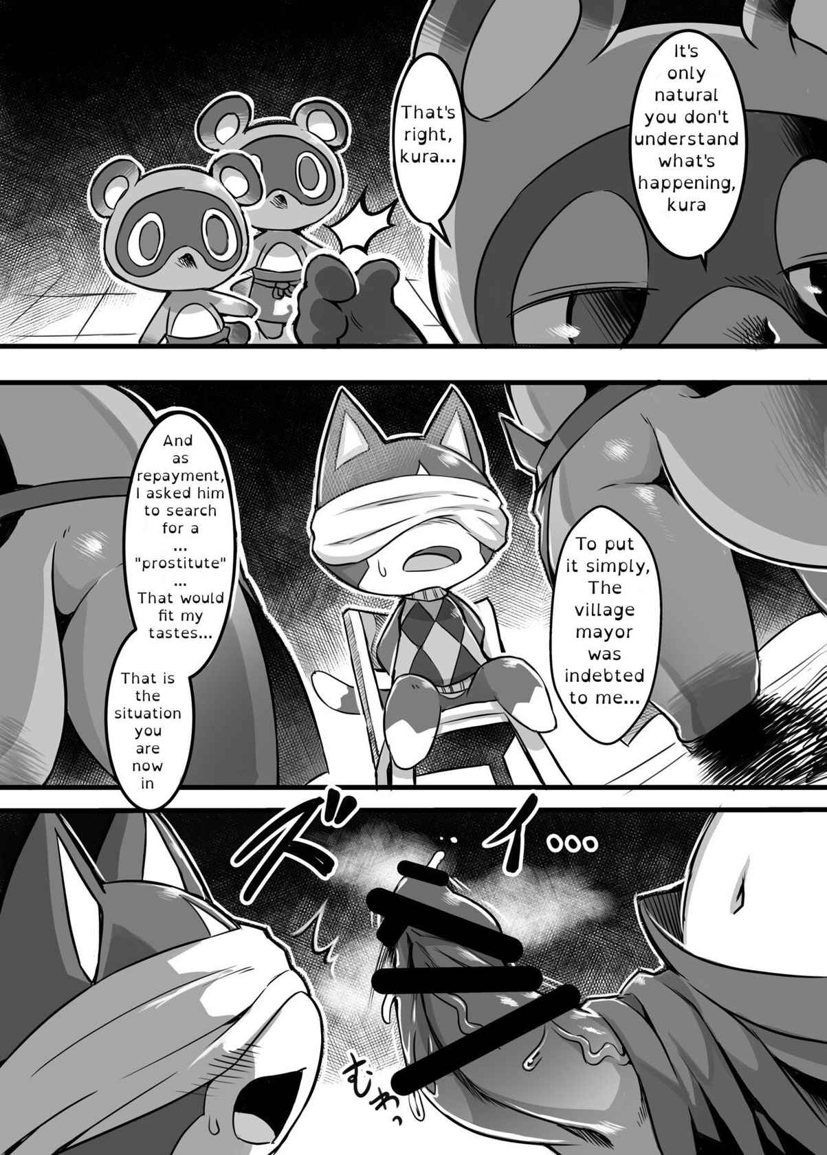 (Kansai! Kemoket 8) [Tamanokoshi (Tamanosuke)] How to Train a Slutty Cat (Animal Crossing) [English]