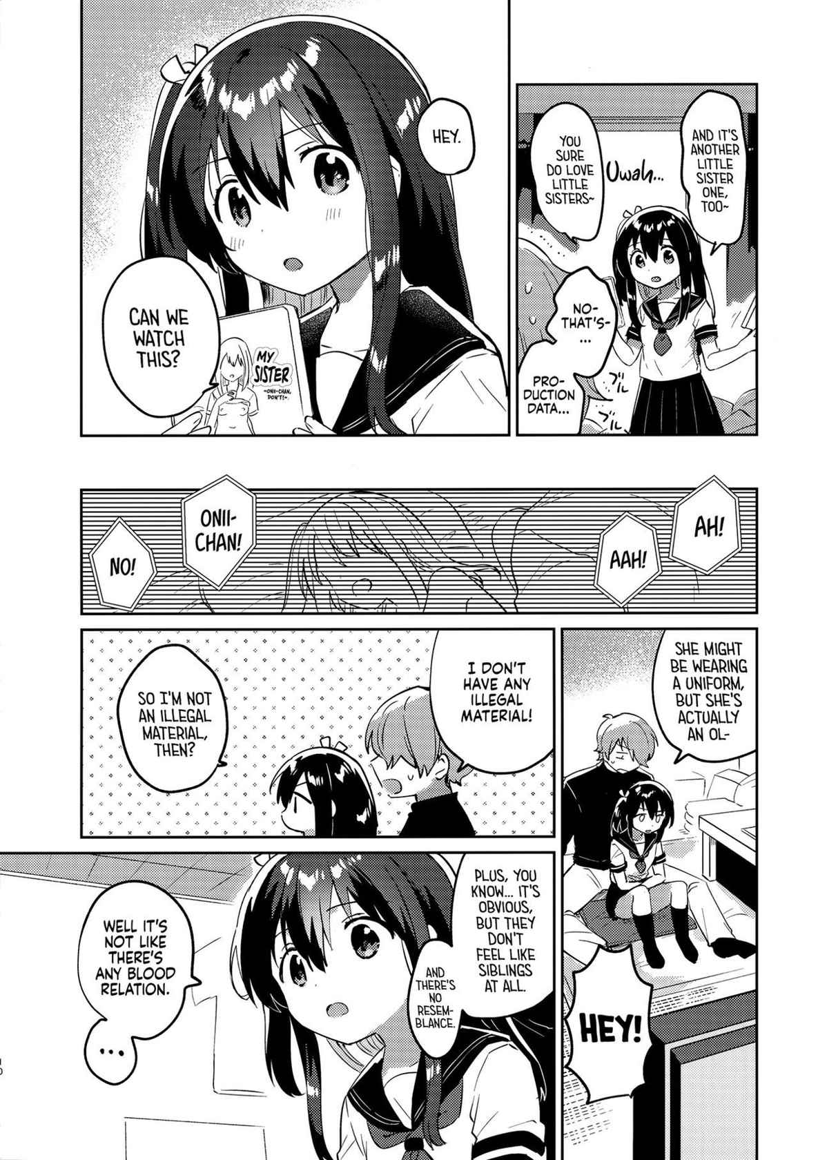 (C99) [squeezecandyheaven (Ichihaya)] Tsukurou! Risou no Imouto | Let's Make The Ideal Little Sister! [English] {Doujins.com}