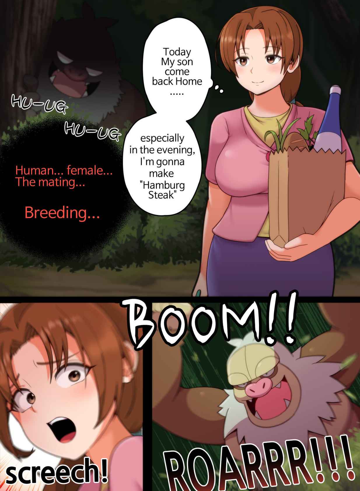 [Everyday2] Delia X Slaking (Pokemon) [English]