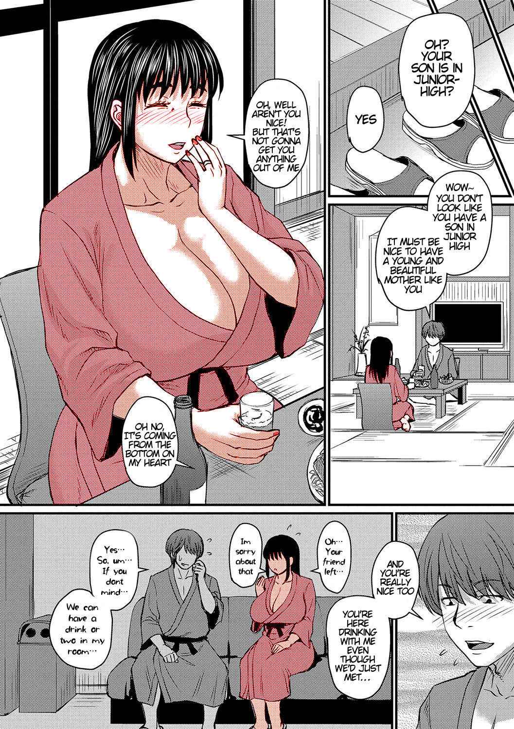 [Jirou] Okaa-san no Hitoritabi | Mom’s Solo Trip (COMIC Masyo 2021-10) [English] [Digital] 50% Colored