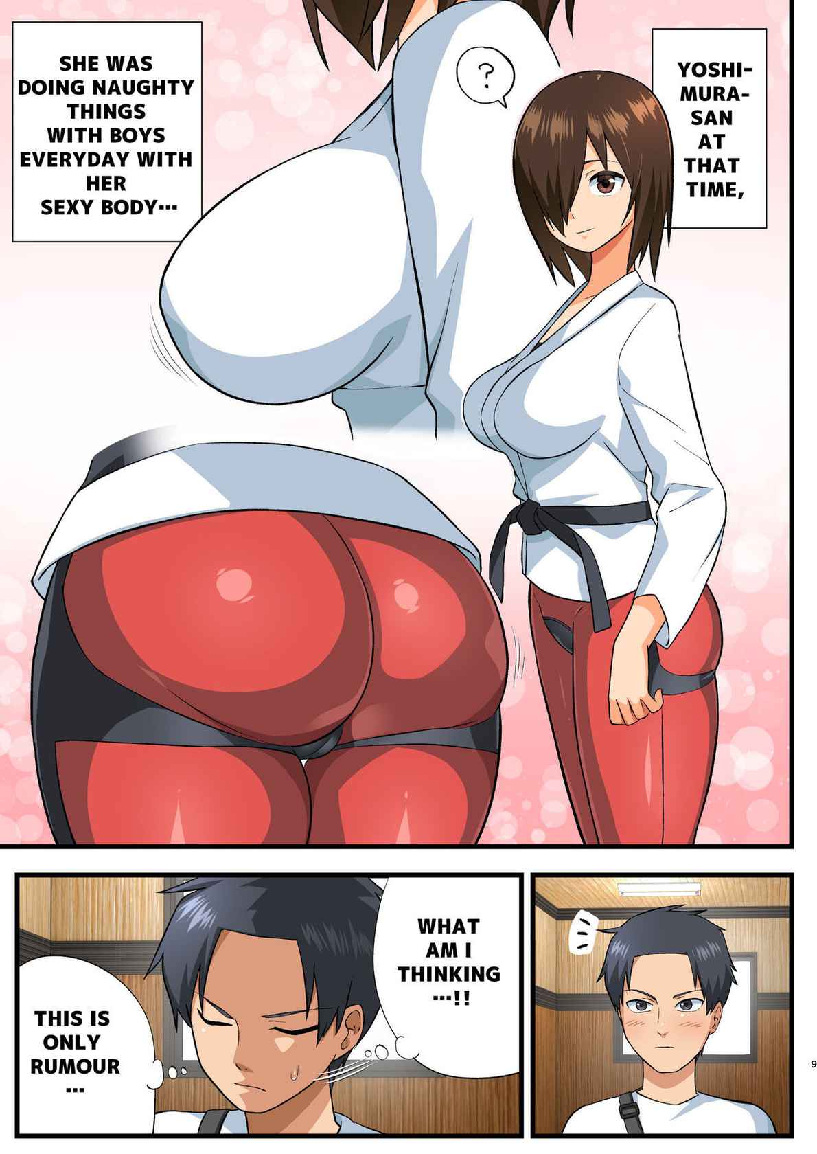 [OTOREKO (Toilet Komoru)] Tatakae! Yoshimura-san! 1 ~Otoko wa Full Bokki Oazuke NTR~ - FIGHT! YOSHIMURA-SAN! 1 - man with full erection on hold [English]