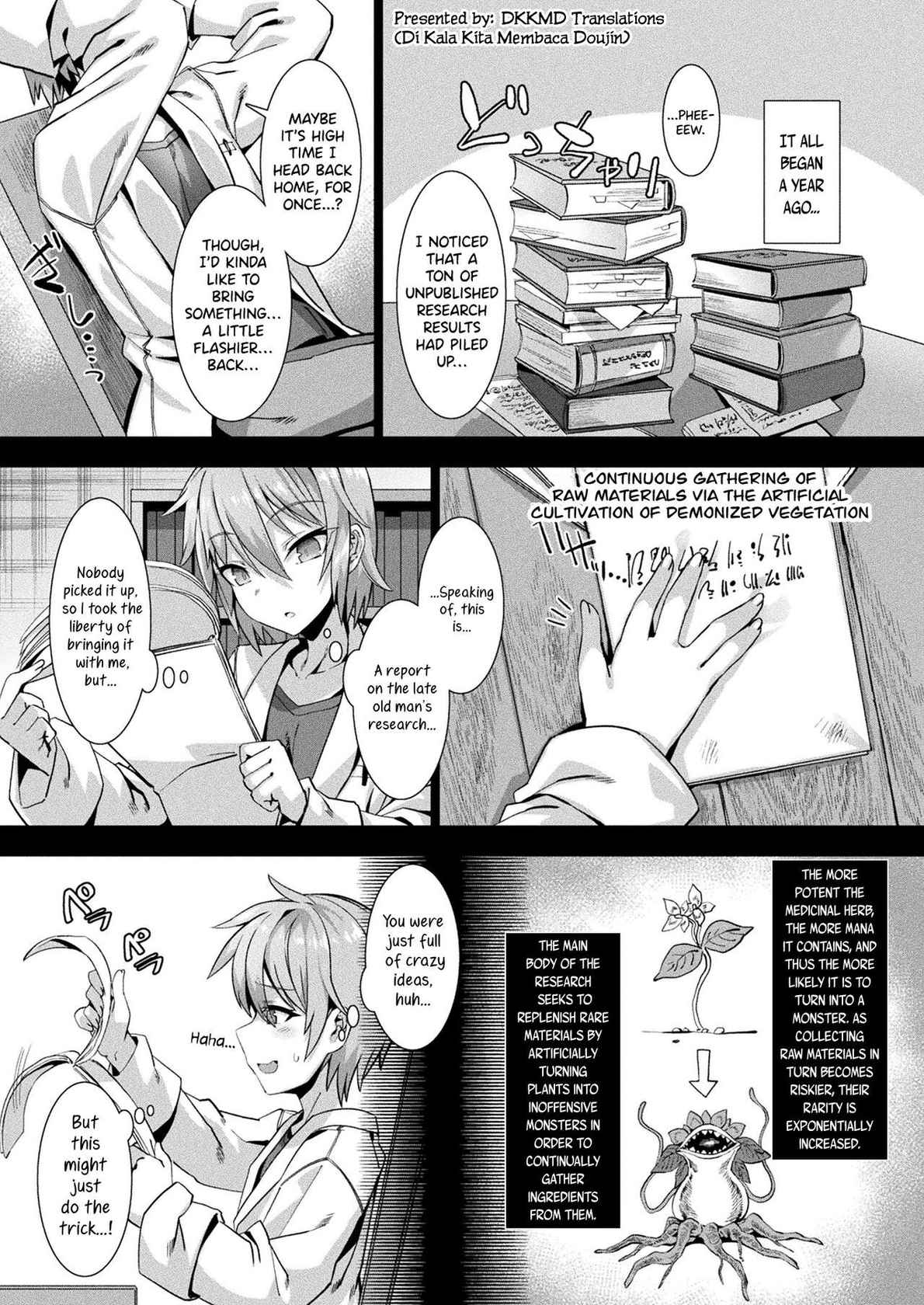 [Harigane Shinshi] Hikinuite Koinasubi | Uprooting a Lovestruck Mandrake (COMIC Unreal 2022-02 Vol. 95) [English] [DKKMD Translations] [Digital]