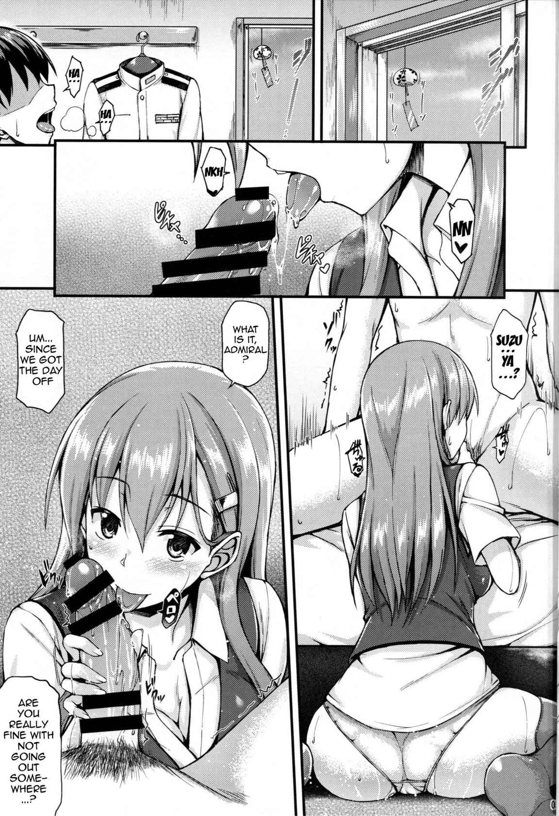 (C86) [Tonpuuratei (Saemon)] Suzuya to Ichaicha Shitai!! | I Want to Flirt With Suzuya!! (Kantai Collection -KanColle-) [English] {doujin-moe.us}