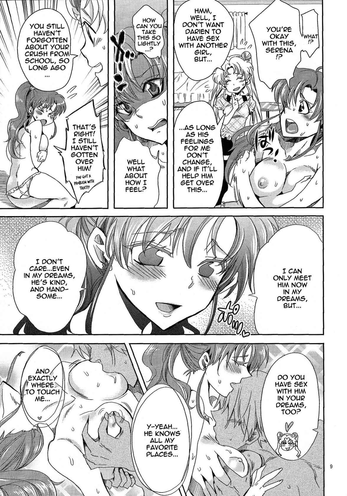 (C86) [Kurione-sha (YU-RI)] Bishoujo Senshi ni Oshioki! ~Gyaku NTR Hen~ | Punish the Pretty Sailor Soldiers ~Reverse NTR~ (Bishoujo Senshi Sailor Moon) [English] {doujin-moe.us}