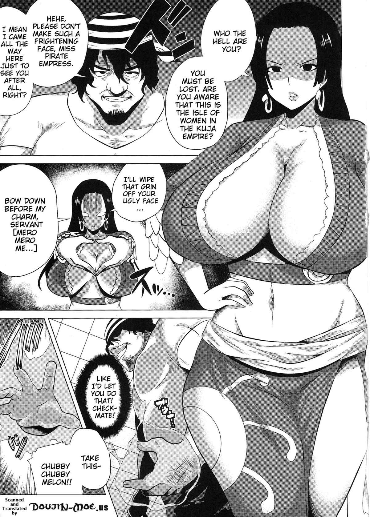 (C82) [Amarini Senpaku! (Yokkora)] Muchimuchi Jotei | Plump Empress (One Piece) [English] {doujin-moe.us}