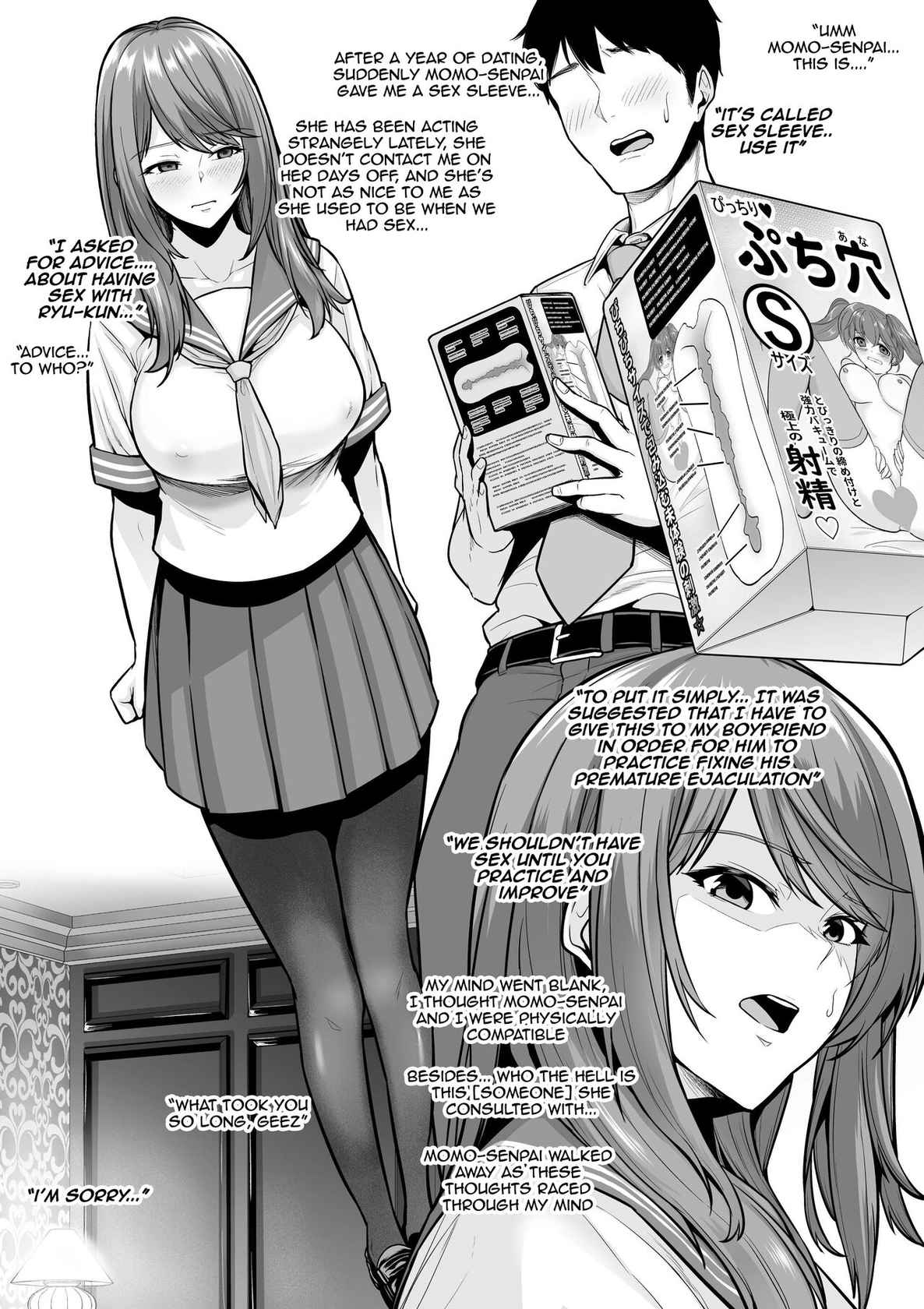 [sevengar] sequel of my older cheerleader girlfriend is being cuckolded by senior's big dick | Zoku Toshiue Cheerleader no Kanojo o Senpai no Dekachin ni Netorareru [english]