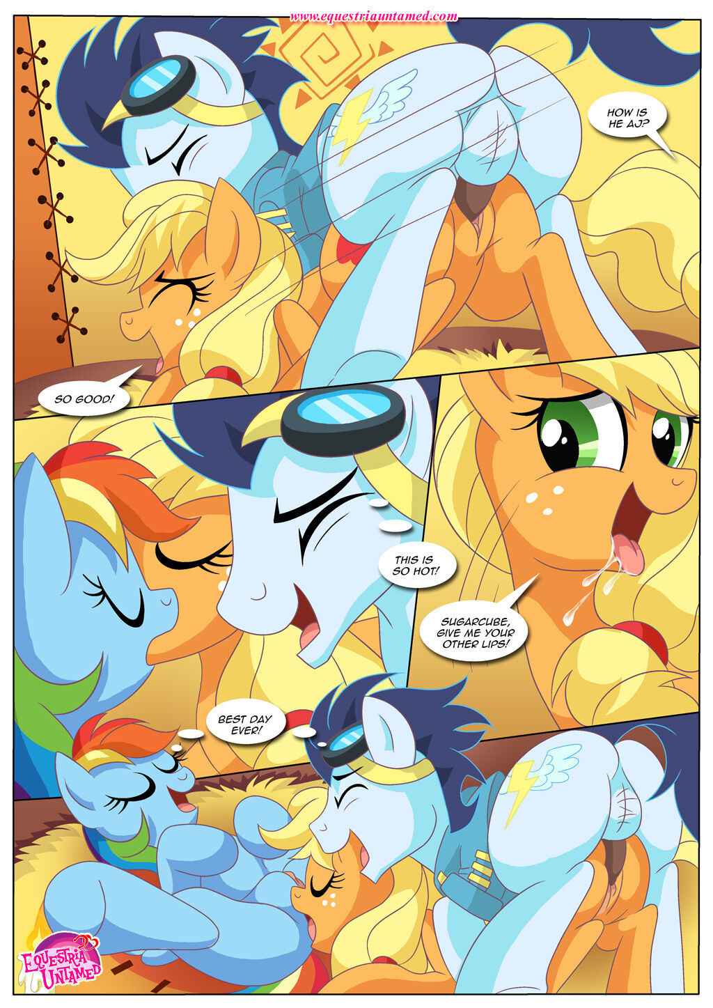 [Palcomix] A Hot Wedding | (My Little Pony: Friendship is Magic) (English)