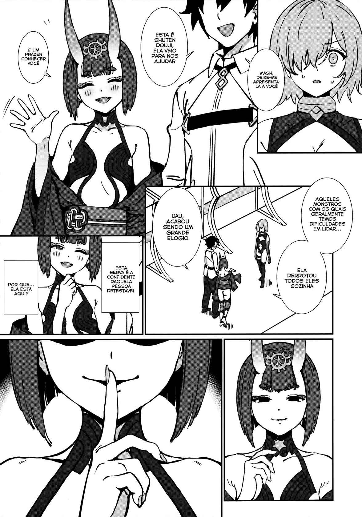 (Akihabara Chou Doujinsai) [OrangeMaru (Ame)] Anten (Fate/Grand Order) [Portuguese-NR] [Sammael Macron]