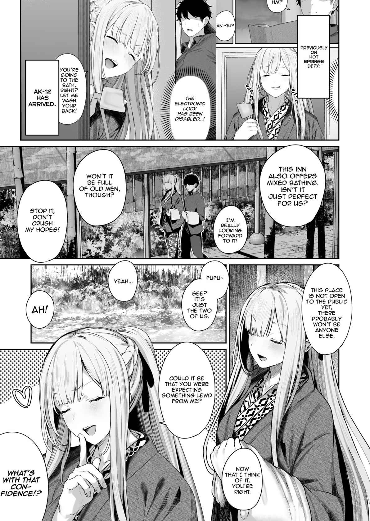 [Horumon Curry (Tobimura)] Hangyaku Onsen 2 | Hot Springs DEFY 2 (Girls' Frontline) [English]