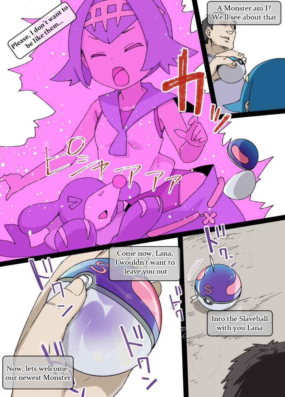 [Kusayarou] Slave Ball Sennou ~Suiren & Ashimari Hen~ (Pokémon Sun and Moon) [English]