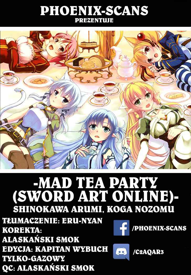 (C83) [Seven Days Holiday (Shinokawa Arumi, Koga Nozomu)] Mad Tea Party (Sword Art Online) [Polish] [Phonenix-Scans] [Decensored]