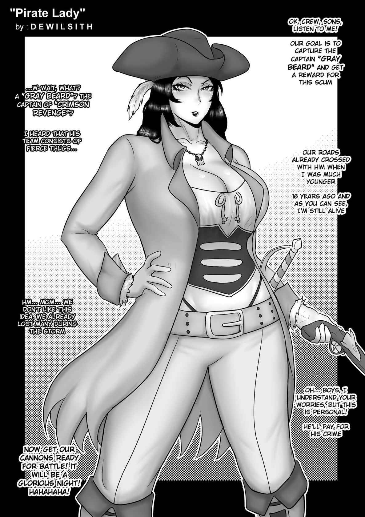 [Lucifear] Pirate Lady [English]