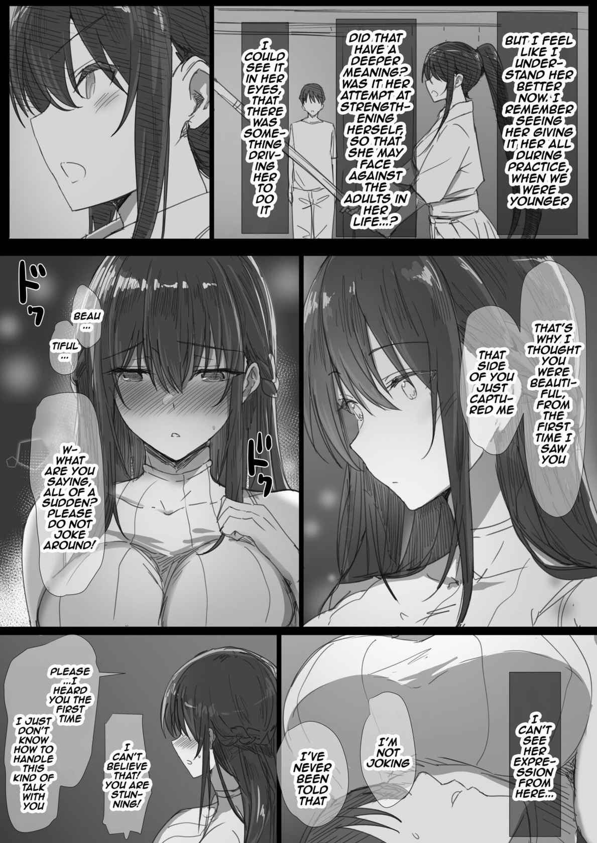 [Hari Poteto] Ki ga Tsuyoi Seiso na Hitozuma Reijou ga Netorareru made no Ichibu Shijuu | The Whole Story of How a Neat and Proper Strong Willed Young Housewife Ended Up Doing NTR [English] {Doujins.com}