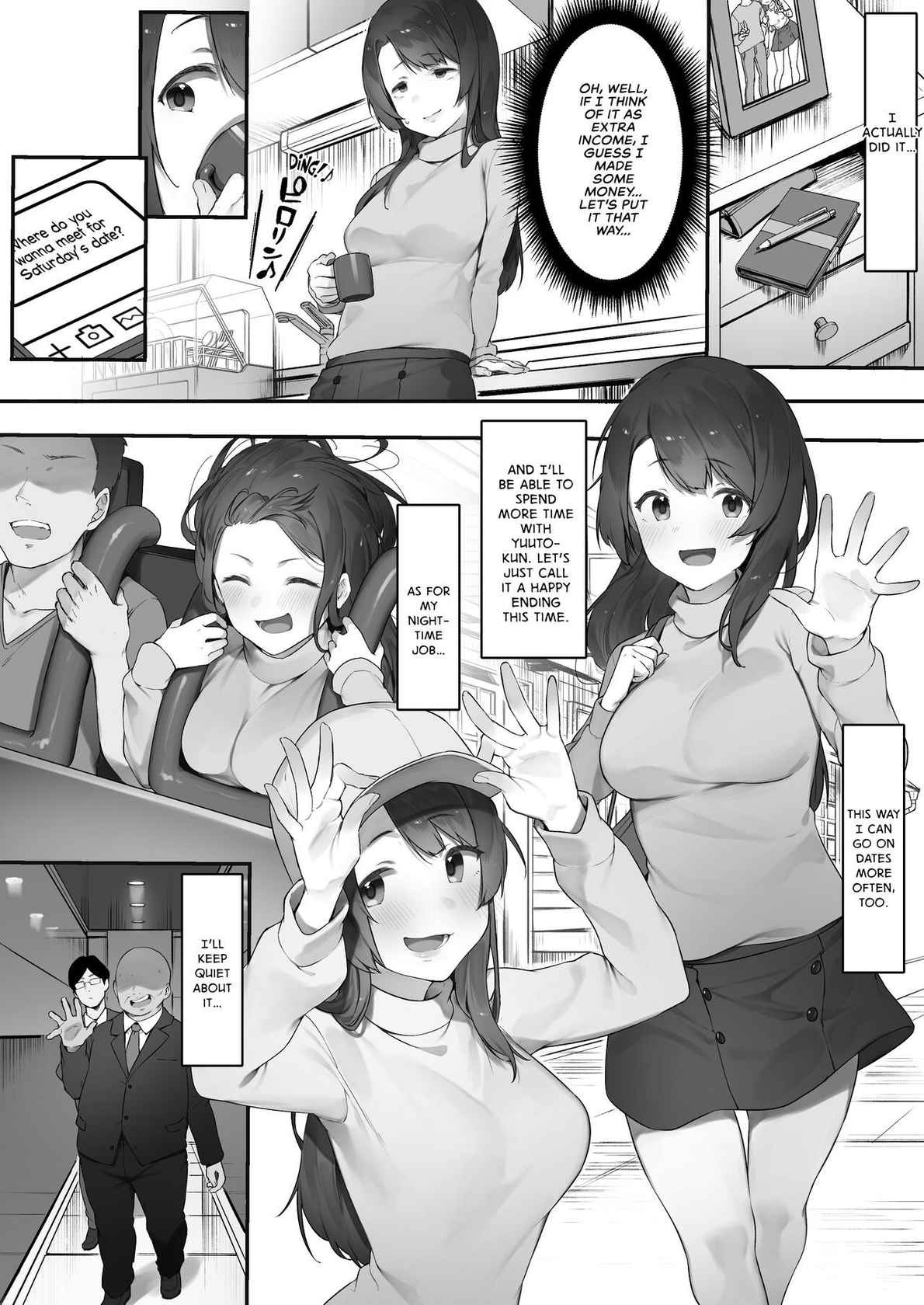 [Nigiri Usagi] Karui Kimochi de Kyabajou ni Natta Kekka | When You Start Working as a Hostess Without Setting Boundaries  [English] [defan752]