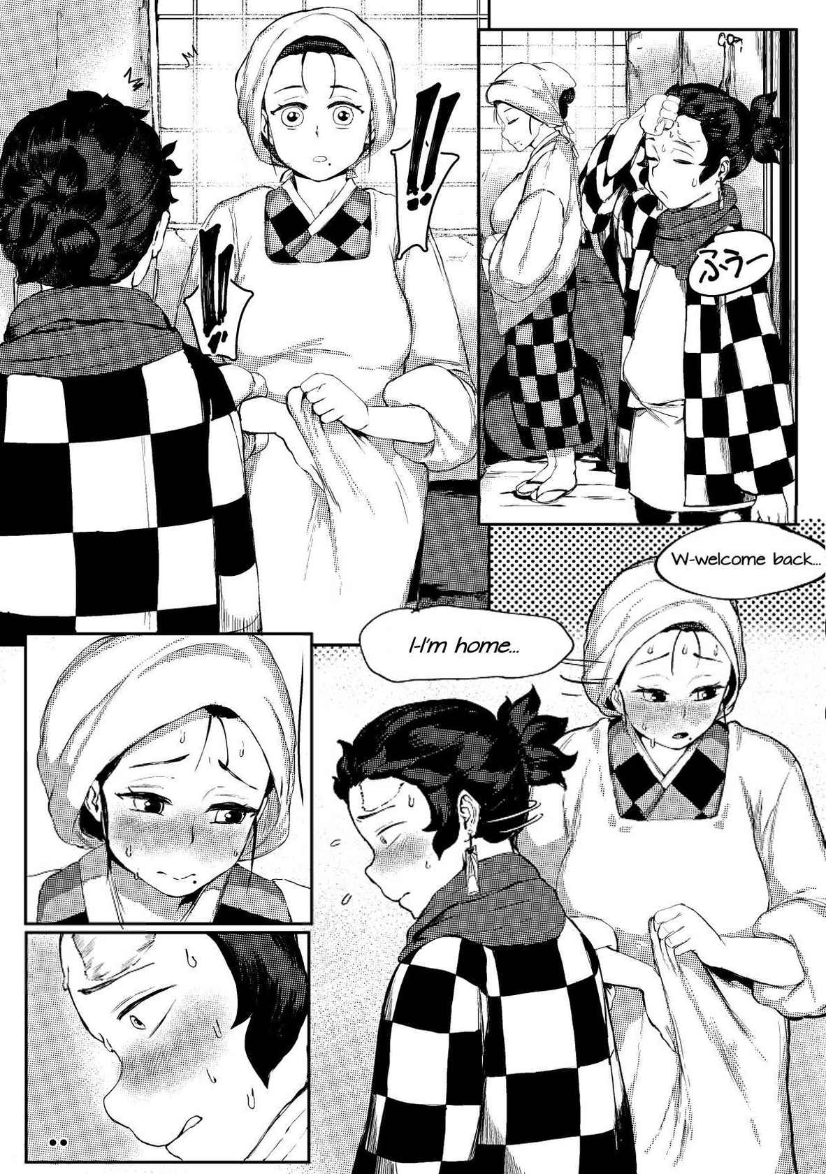 [REDchicken] Haha to Watashi (ge) | Mother and I (Second Part) (Kimetsu no Yaiba) [English] [Uncle Bane]