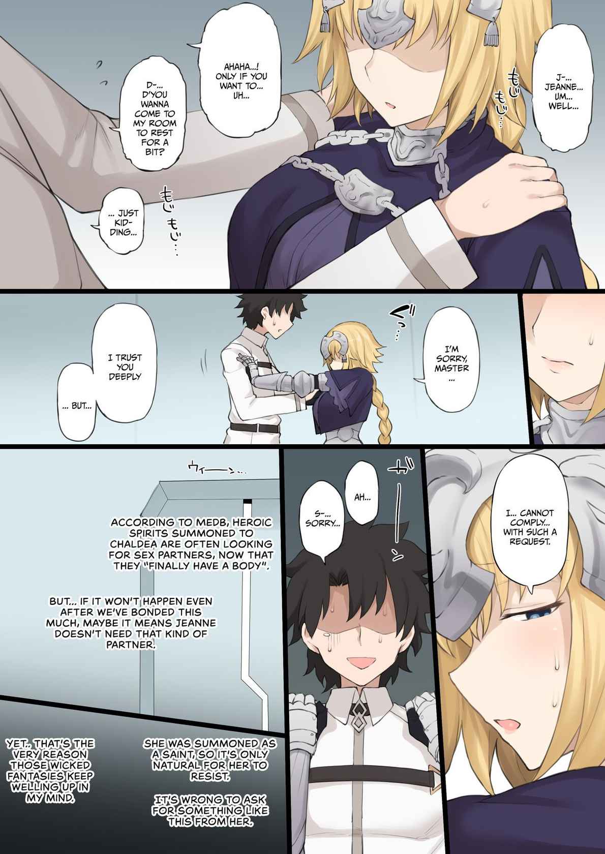 [Terasu MC] Medb no Otoko ni Kizuna Saidai Made Ageta Jeanne D'Arc wo Netorareru Ero Manga (Fate/Grand Order) [English]