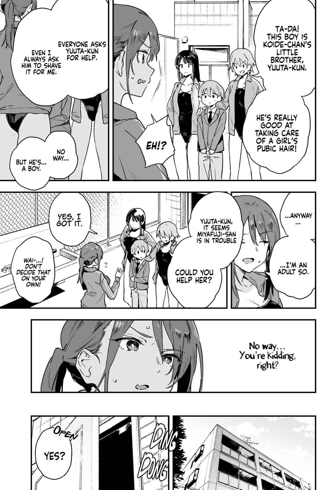 [Soda Batake (Muteki Soda)] Cool-kei Onee-san ni wa Dare ni mo Ienai Nayami ga Aru. |  A Cool Girl has a Problem She Can't Tell Anyone. [English] [Coffedrug] [Digital]