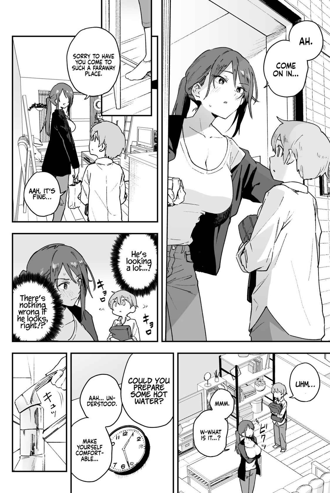 [Soda Batake (Muteki Soda)] Cool-kei Onee-san ni wa Dare ni mo Ienai Nayami ga Aru. |  A Cool Girl has a Problem She Can't Tell Anyone. [English] [Coffedrug] [Digital]