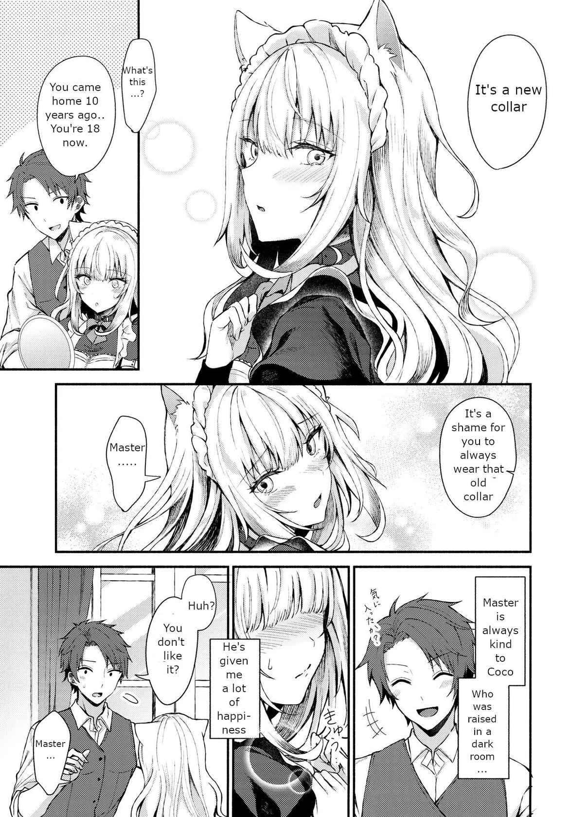 (C97) [Tekkamaki (Tetsuyama Kaya)] Moto Dorei no Nekomimi Maid to Shiawase Ecchi Suru Hon [English]