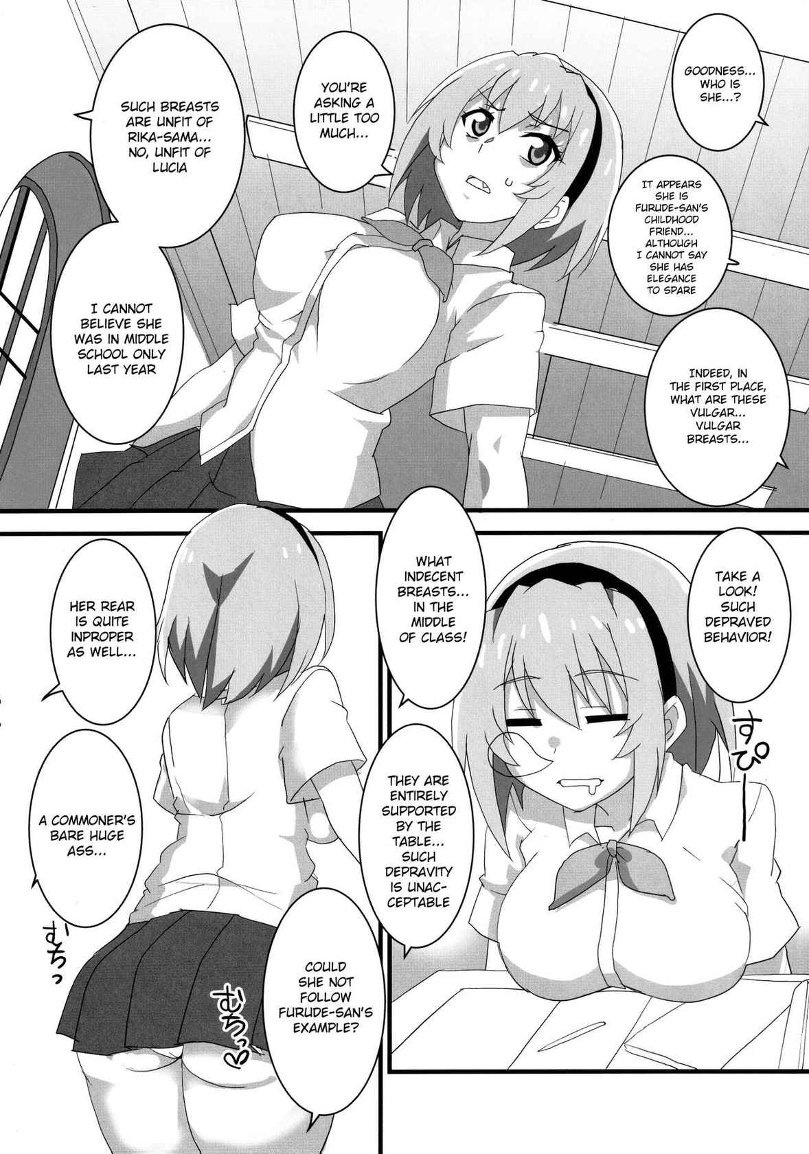 (COMIC1 BS-sai Special) [BlueMage (Aoi Manabu)] Houjou Satoko Lucia ni Saku (Higurashi no Naku Koro ni Gou) [English]