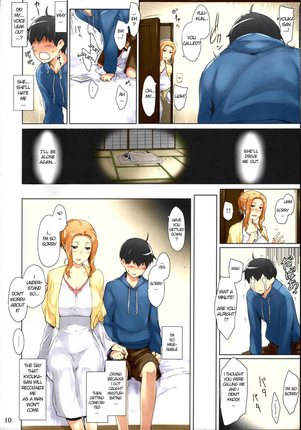 [BLEACHED] (C81) [MTSP (Jin)] Tachibana-san's Circumstances With a Man [English] [Colorized] [Decensored]  [MTSP (Jin)]